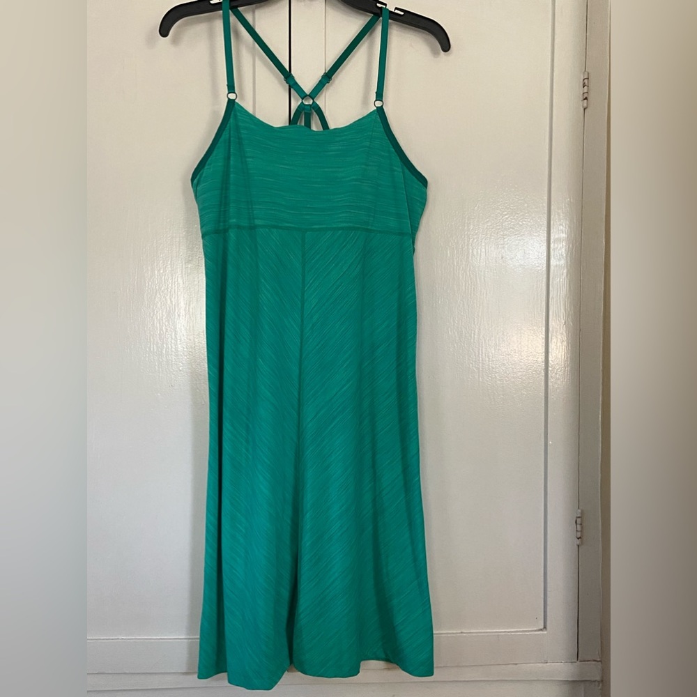 Marmot dress - green spaghetti strap Athletic dress Womens athletic dress